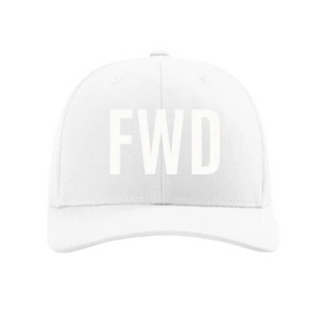 FWD Signature Snapback (White/White)