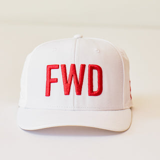 FWD Signature Snapback (White/Pink)