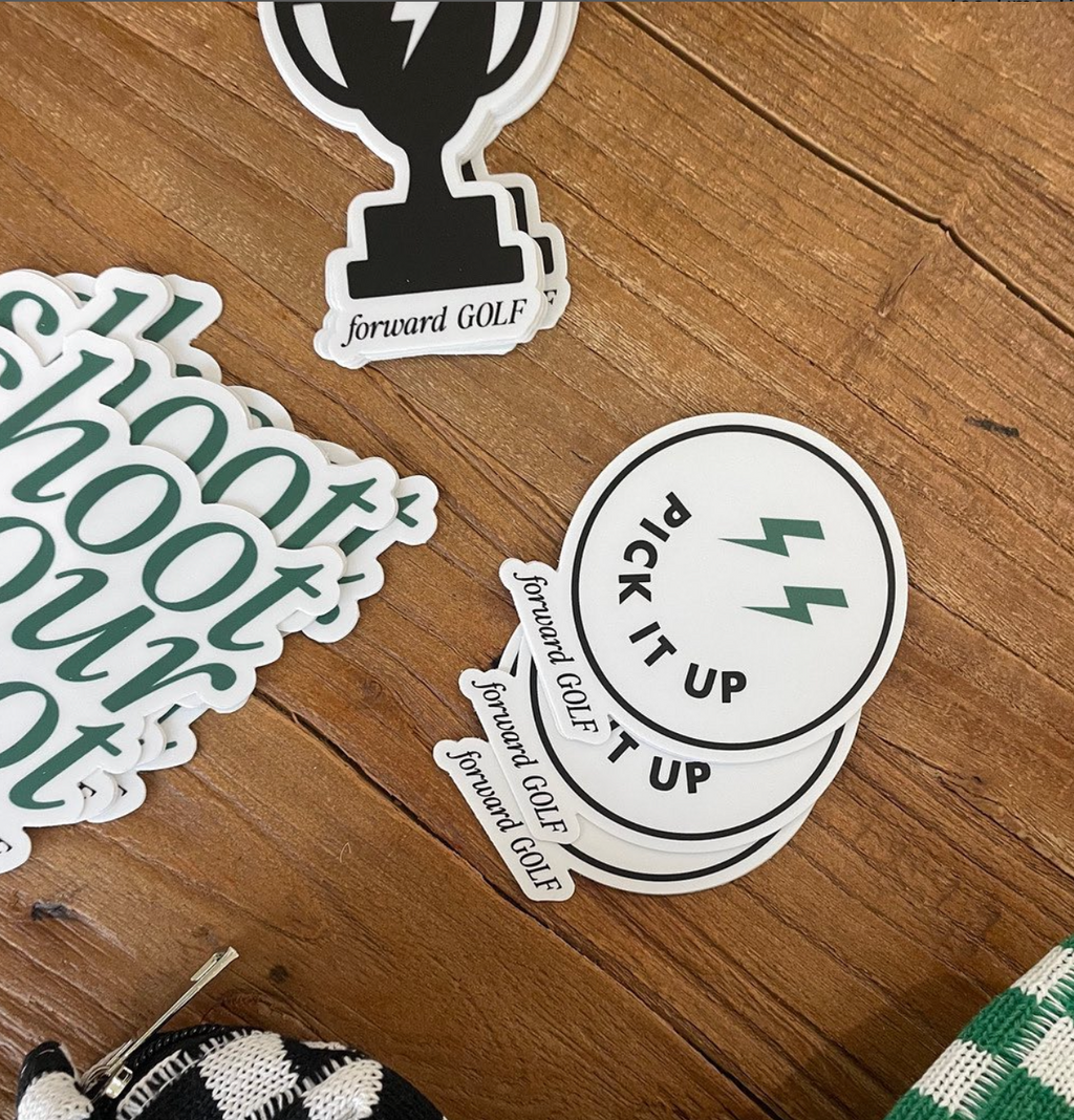 Forward Golf Sticker Pack